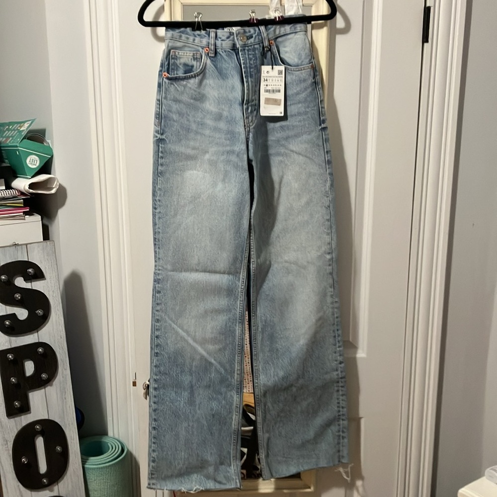 Zara Wide Leg Jeans